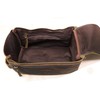 Men's Genuine Leather Toiletry Bag, Waterproof Double Kit, Shaving Bag