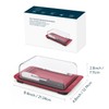 KITCHENDAO Airtight Flip-Top Butter Dish with Lid and Knife Spreader