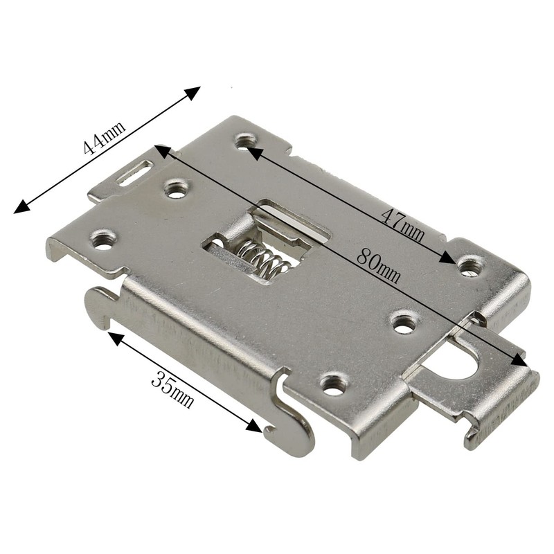 MEETOOT 35MM DIN Rail Mounting Fixed Buckle Single-phase Solid State