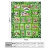 Soft Flannel Sloth Throw Blanket for Girls Boys Kids -