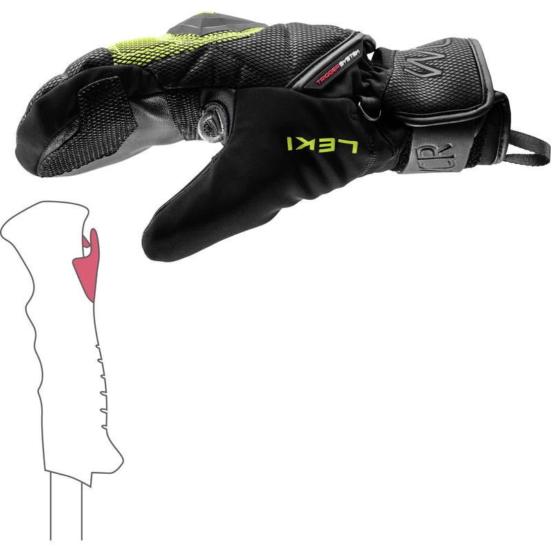 LEKI HS WCR Coach 3D Junior Mitt - 8
