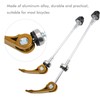 CHICIRIS Quick Release Skewer, 145/185mm 2pcs Road Mountain Bicycle Quick