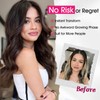 Auburn Wig for Women, 18 Inch Middle Part Wavy Synthetic