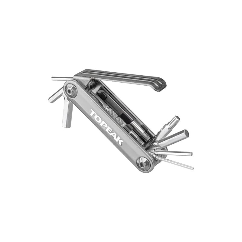 Topeak Tubi 11 Multi Tool with Integrated Repair Functions, Black