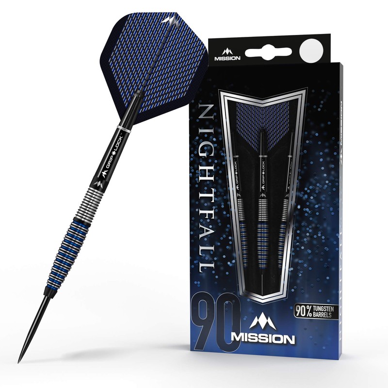 Mission Darts #_D1529 Nightfall | 22g Premium 90% Tungsten Curved
