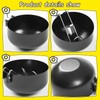 TZQFROCE Stainless Steel Egg Cooker Poached Egg Cooker Foldable Egg
