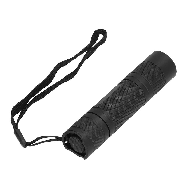 IR Flashlight Zoomable IPX54 Waterproof Anti Reverse Connection Comfortable Grip