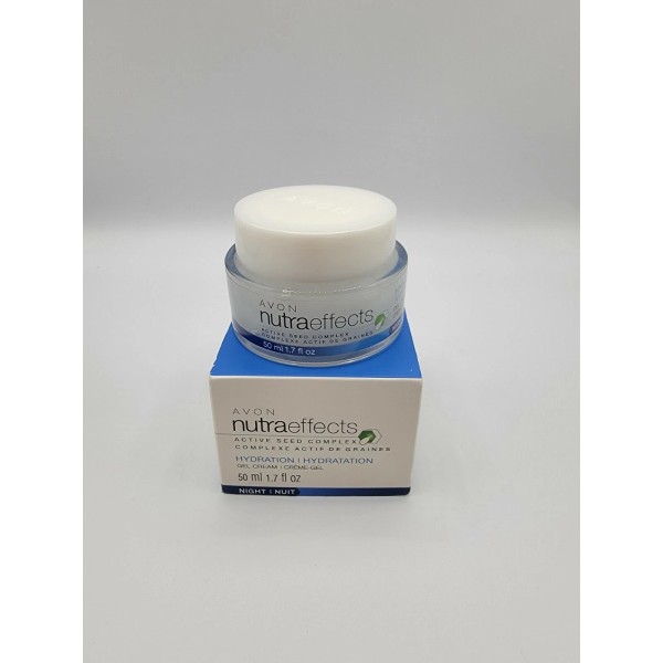 Avon nutraeffects Hydration Active Seed Complex Night Gel Cream 1.7