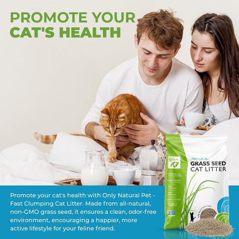 Only Natural Pet - Fast Clumping Cat Litter Non GMO