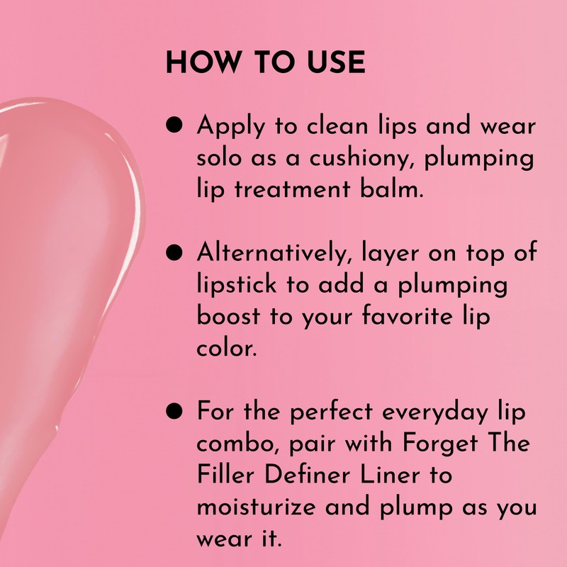 LAWLESS Women's Forget the Filler Lip Plumping Line Smoothing Tinted