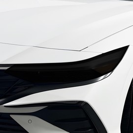 BOGAR TECH DESIGNS Full Headlight Head Light Tint Kit Compatible with Hyundai Elantra 2024-2025, Dark Smoke