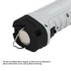 USB Rechargeable LED Flashlights Super Bright with Magnetic Base 360