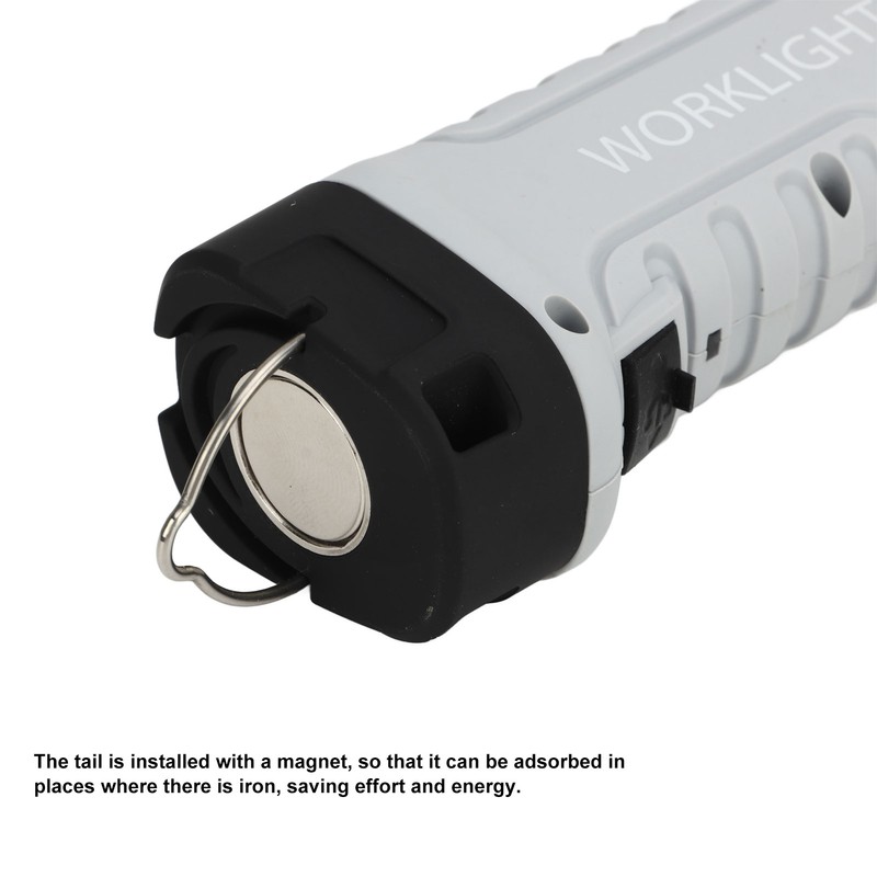 USB Rechargeable LED Flashlights Super Bright with Magnetic Base 360