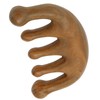 Wood Massage Comb Sandalwood Scraping Scalp Massage Comb for Head