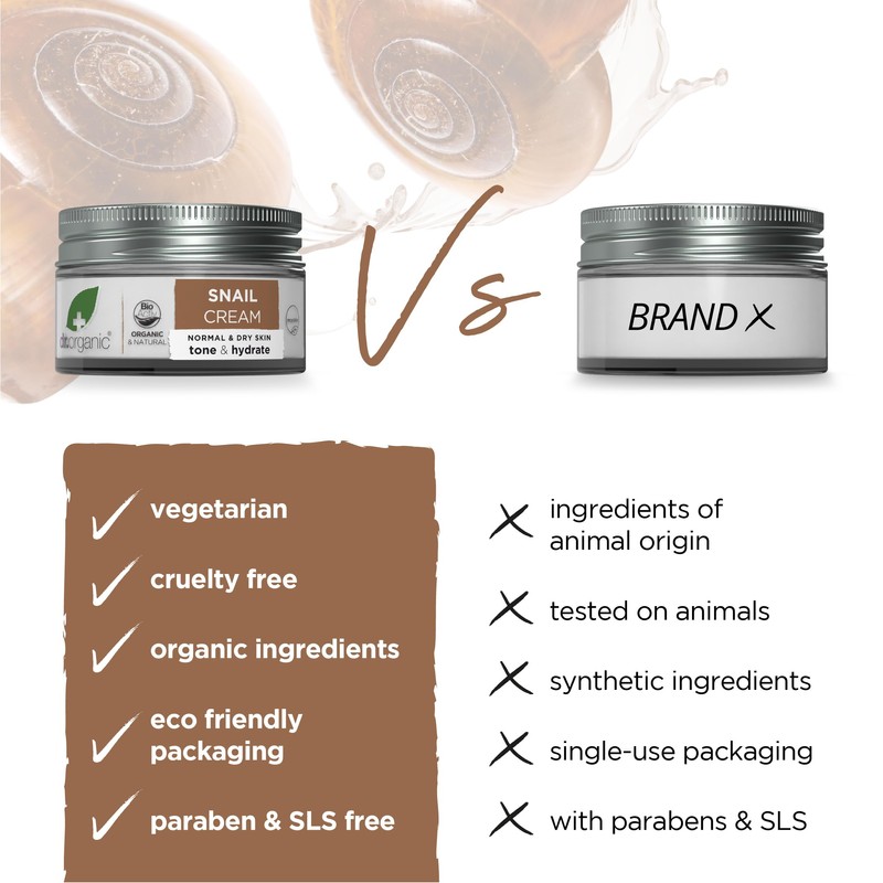 Dr.Organic Anti-Ageing Face Cream Helix Aspersa Muller 50 ml