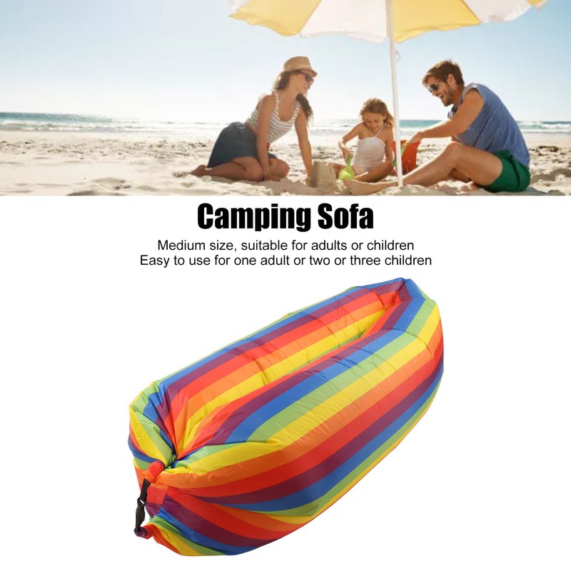 Inflatable Sofa Tear Resistance Portable Inflatable Lounger Couch Inflatable Chair