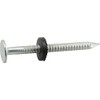 Fas-N-Tite Electro-Galvanized Ringed Roofing Nails with Neoprene Washer (1-3/4") -