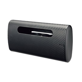 カーメイト(CARMATE) 車用 収納 ティッシューケース カーボン調 DZ267