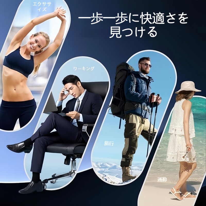 KUENZ Arch Support, Arch Support, Insole, Shock Absorption, Protective Pad,