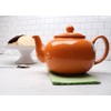 RSVP Large Stoneware Chai Teapot -Microwave & Dishwasher Safe -