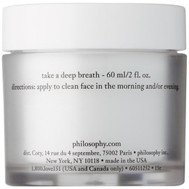 Philosophy Take a Deep Breath crema de gel oxigenante sin aceite, 2 oz