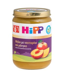 Hipp Fruit Cream With Apple, Nectarine & Mango 6+, 190gr