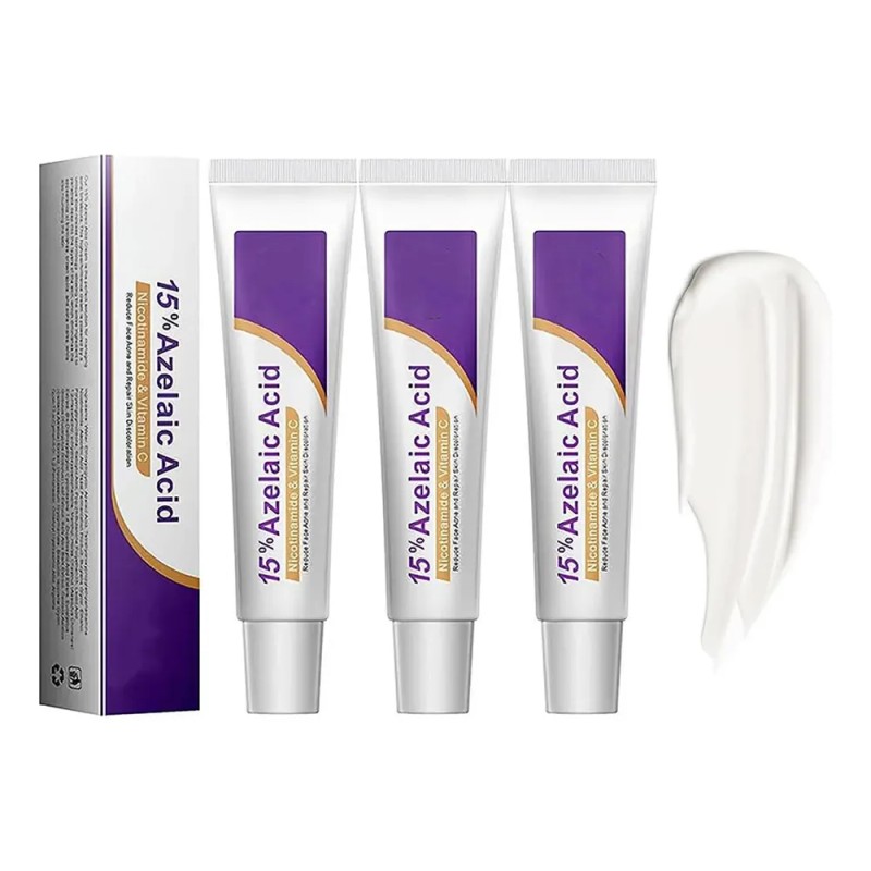Crema Facial Con Ácido Azelaico Al 15%, Sérum Con Vitamina