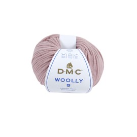 DMC "Woolly 5" Merino Wool, Light Pink (45), 50g