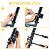 Bike U Lock,Heavy Duty Combination Bicycle u Lock Shackle 4ft