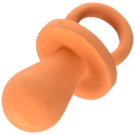 Ethical Puppy Pacifier 4-Inch Latex Dog Toy, Colors May Vary