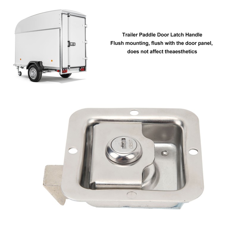 Tool Box Handle Latch with 2 Keys 304 Stainless Steel