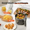 2.1Qt Small Air Fryer - Compact Digital Mini Airfryer with