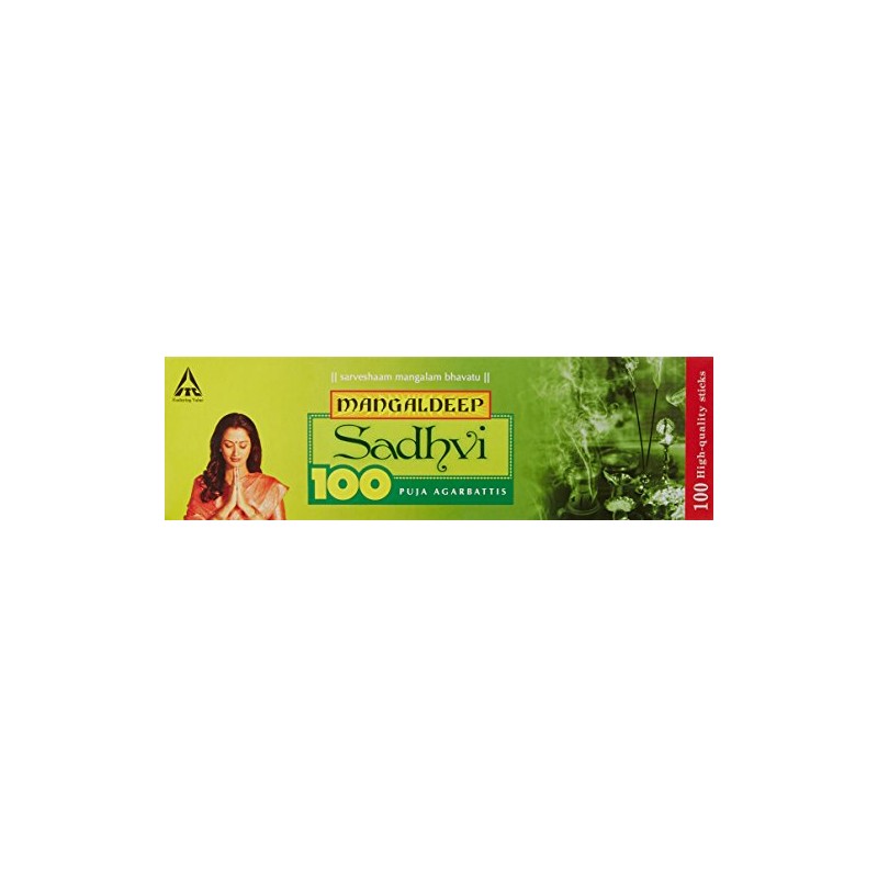 Mangaldeep Sadhvi Agarbatti Incense Stick - 100 Sticks