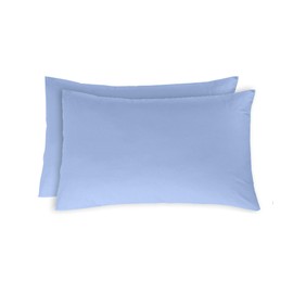 Sapphire collection 300 Thread Count 100% Egyptian Cotton (Pair of Pillowcase, Blue)