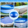 COCHIE 5' x 5' Pool Pillows for Above Ground Pools,