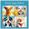 Funny dogs deluxe. Because happy faces make happy days (Wall