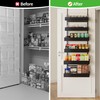 NQW 6-Tier Door Organizer, Heavy Duty Hanging Basket Spice Rack