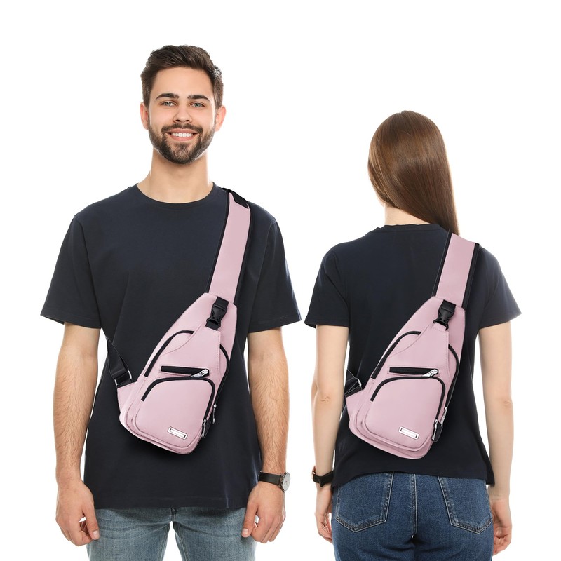 Waterproof Sling Bag Crossbody Backpack for Men Women Sling Backpack