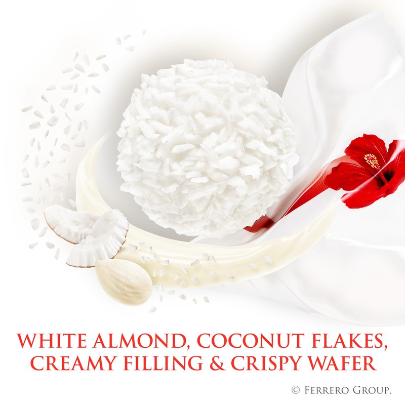 Raffaello, Bulk 6 Pack, 15 Count, Premium Gourmet White Almond,