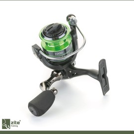 Zite Fishing Ultra Light Fishing Reel 1000 3+1BB | Spinning Reel Trout Spoons Rubber Bait Fishing | 2 Aluminium Spool