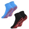 SHENGRUI 4 Pairs Pilates Yoga Grip Socks Non Slip Pilates