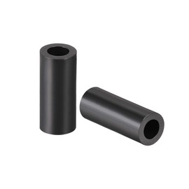 uxcell Nylon Round Spacer Washer 4.2mm ID 7mm OD 20mm Height for M4 Screws Black 100Pcs
