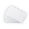 Purple Q Crafts Small White Business Cards 100 Pack 3.5"x2.2",