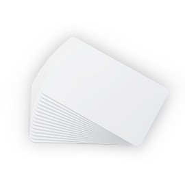 Purple Q Crafts Small White Business Cards 100 Pack 3.5"x2.2", Rounded Edge Small Index Cards