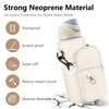 Icesip Water Bottle Holder Bag with Detachable Phone Pocket for