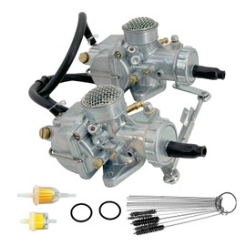 Carburetor Twin Carb for Honda Motorcycle SUPER SPORT CB175K CB175 1969 1970 1971 1972 1973; CB200 1974 ; CB200T 1975-1976; SCRAMBLER CL175 1969-1973; SCRAMBLER CL200 1974; MOTOSPORT SL175 1970-1971;