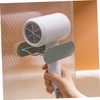 PACKOVE 1Pc Wall Mounted Hair Dryer Rack Space Saving Storage