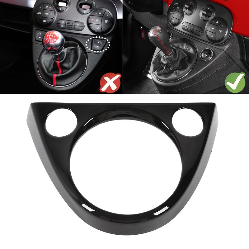 Gear Shifter Panel Frame Trim Cover Paste Installation Gear Box