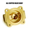 3/4 Inch 24 VAC Normally Closed Brass Solenoid Valve