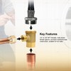 EVERFLOW WMT112S 1-1/2" BRASS WASHING MACHINE TEE WITH FIP TO
